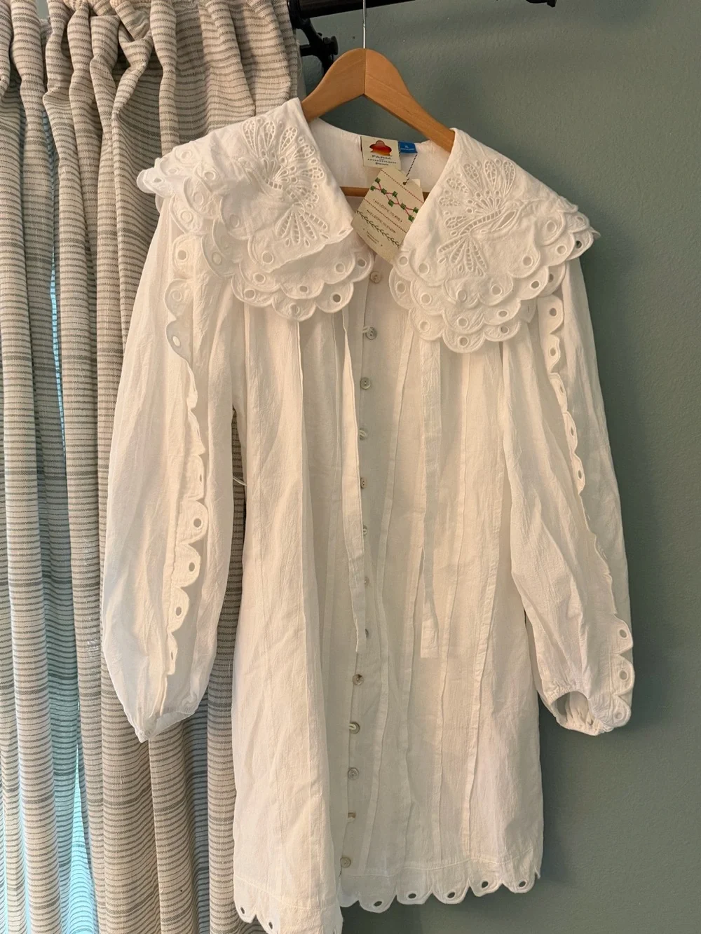 Anthropologie delicate white